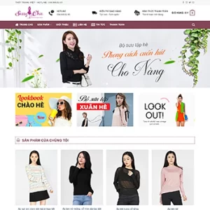Theme WordPress Thời Trang