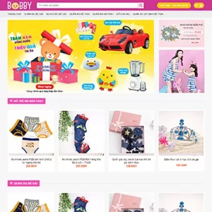 Theme WordPress Thời Trang 02