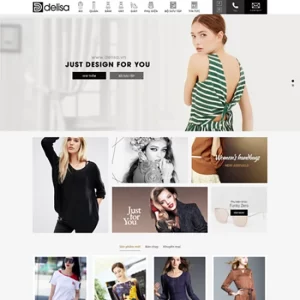 Theme WordPress Thời Trang 03