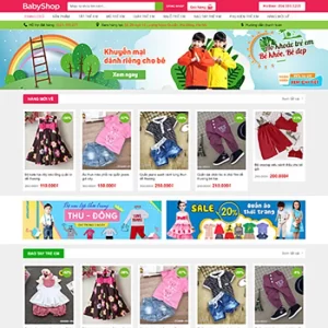 Theme WordPress Thời Trang 04