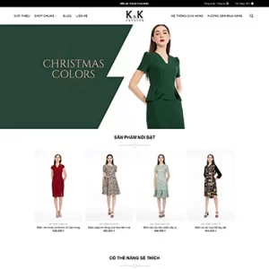 Theme WordPress Thời Trang 05