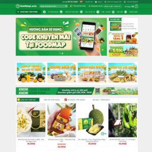 Theme WordPress thực phẩm 18