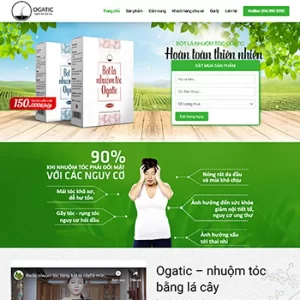 Theme WordPress Thực Phẩm 05