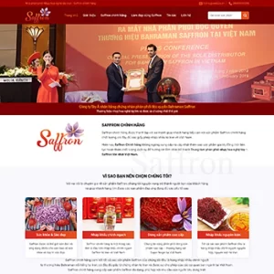 Theme WordPress Thực Phẩm 06