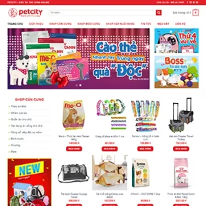Theme WordPress Thú Cưng