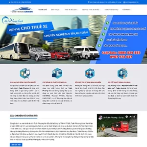 Theme WordPress Thuê Xe