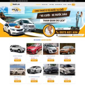 Theme wordpress dịch vụ thuê xe du lịch