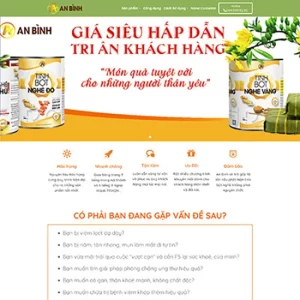 Theme WordPress Tinh Bột Nghệ