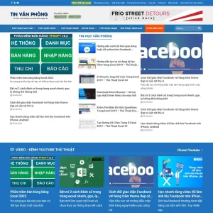 Theme WordPress chia sẻ thủ thuật, phần mềm