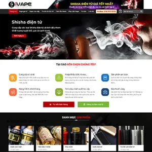 Theme WordPress Vape