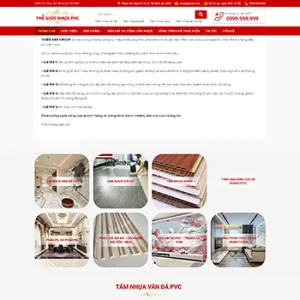 Theme WordPress Shop Vật Liệu 02