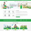 Theme WordPress dịch vụ vệ sinh, dọn dẹp nhà cửa