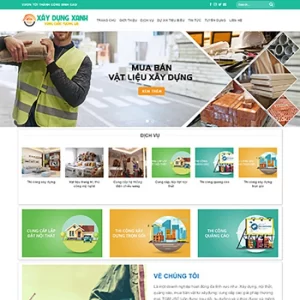 Theme WordPress Xây Dựng 01