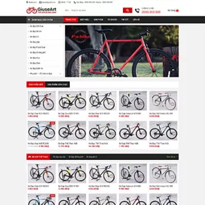 Theme WordPress Xe Đạp
