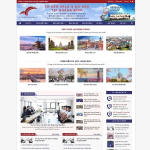 Theme WordPress xuất khẩu lao động 07